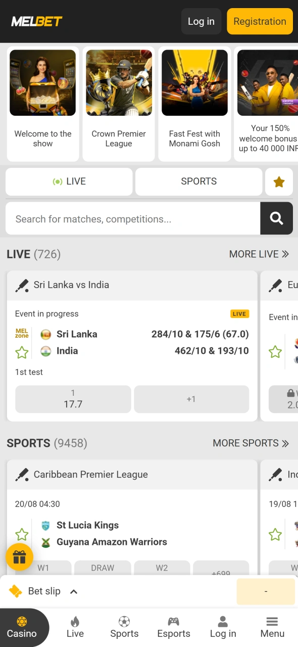 Open Melbet on your phone and access Chicken Road from India.