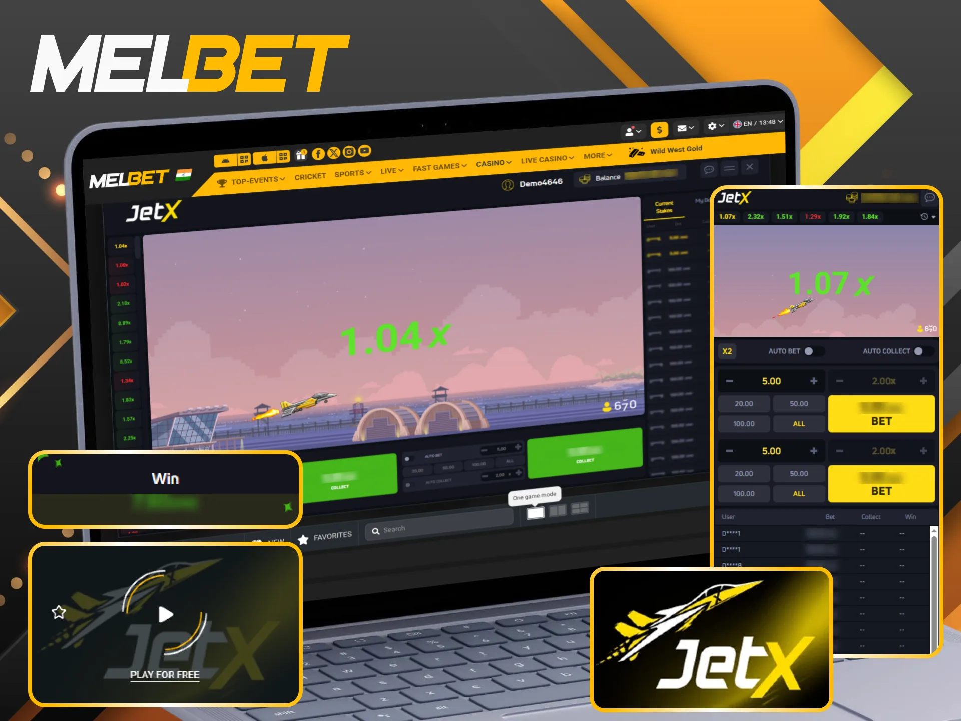 Discover the key advantages of playing JetX at Melbet India.