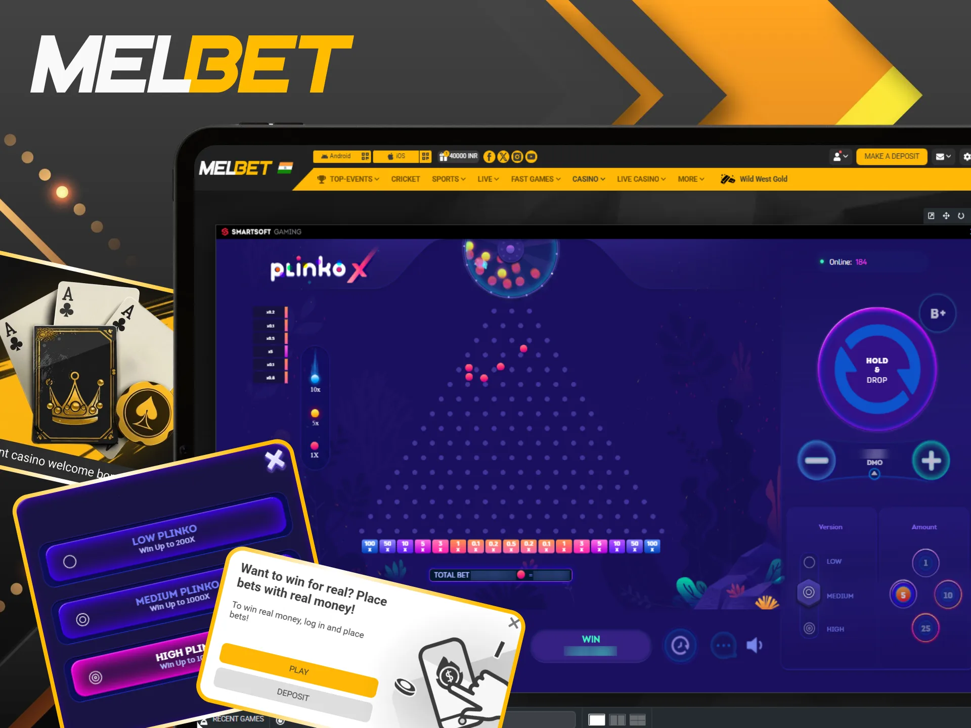 Uncover top reasons to choose Melbet for your Plinko X sessions.