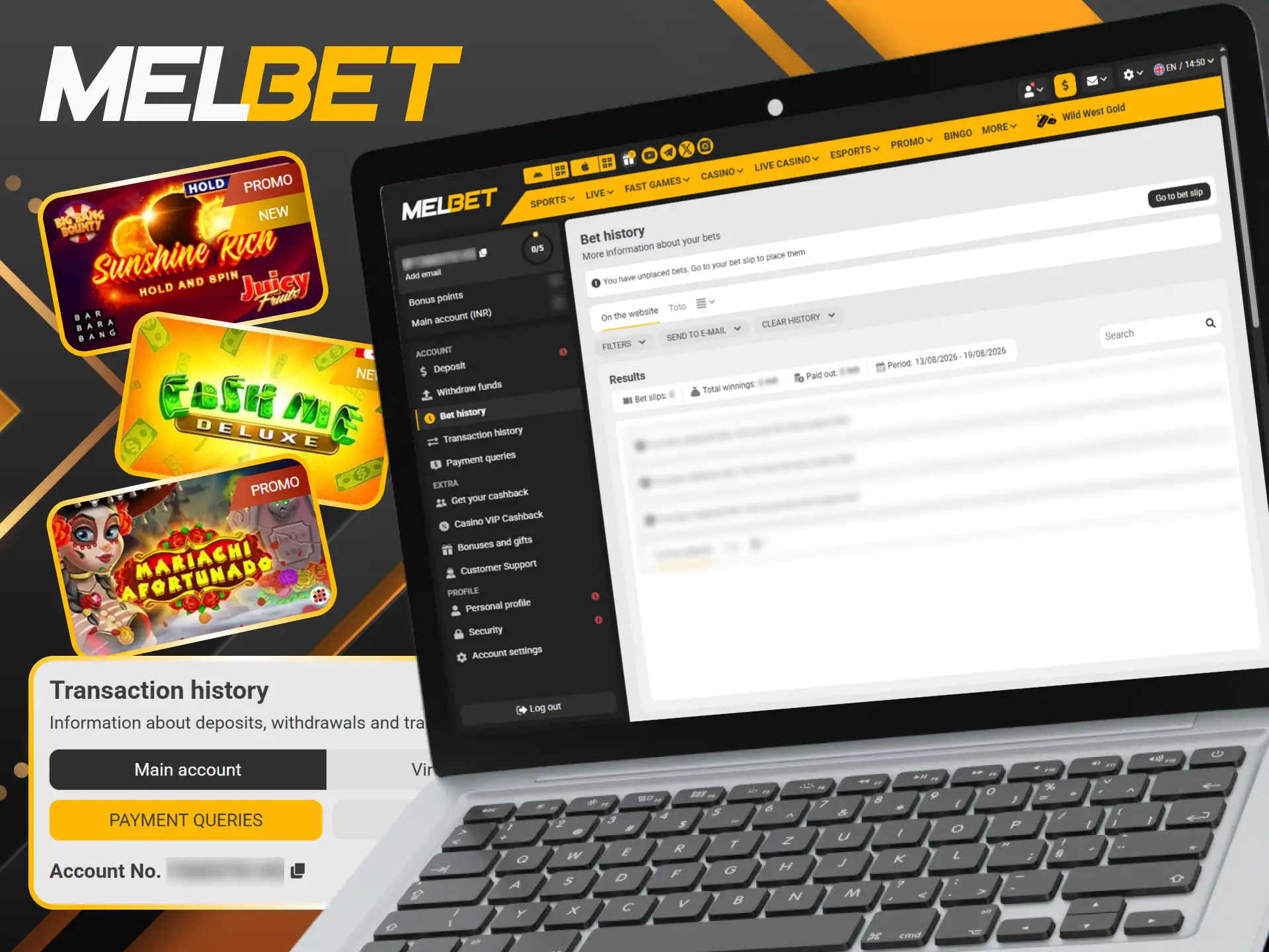 Record your gaming outcome statistics to refine Melbet strategy tricks.
